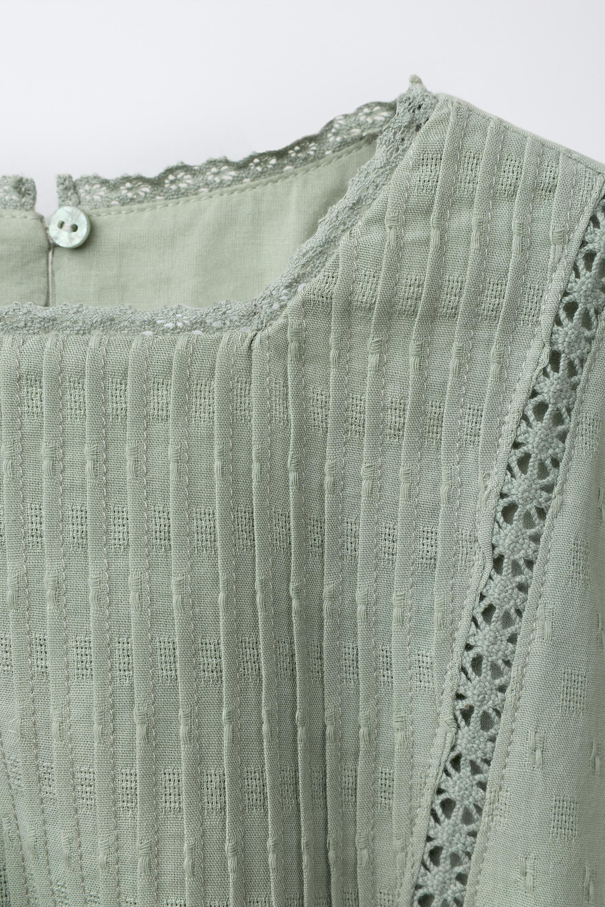 CHEMISE ENTRE-DEUX VOLANTS